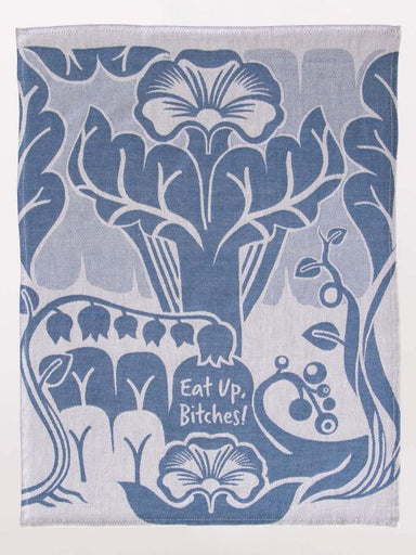 Eat Up Bitches Dish Towel | Blue Q Blue Q - Oscar & Libby's