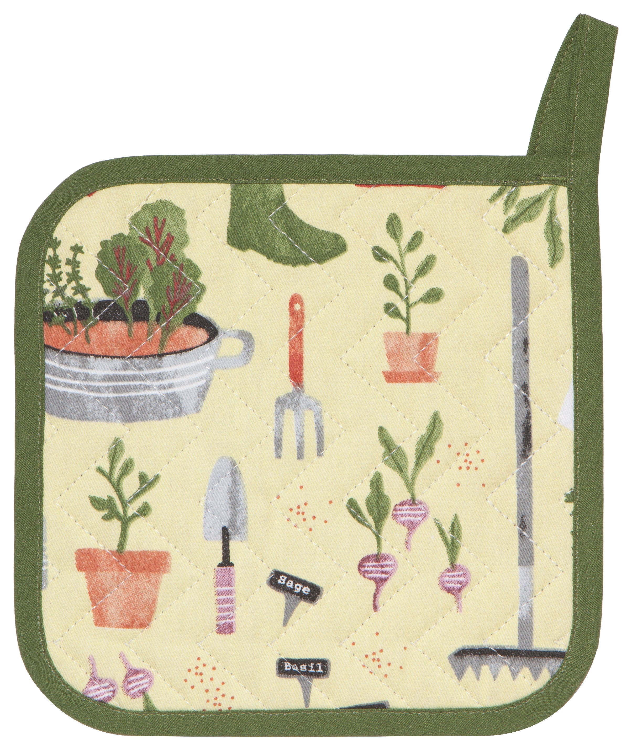 Quilted Potholder | Garden Chef Danica - Oscar & Libby's