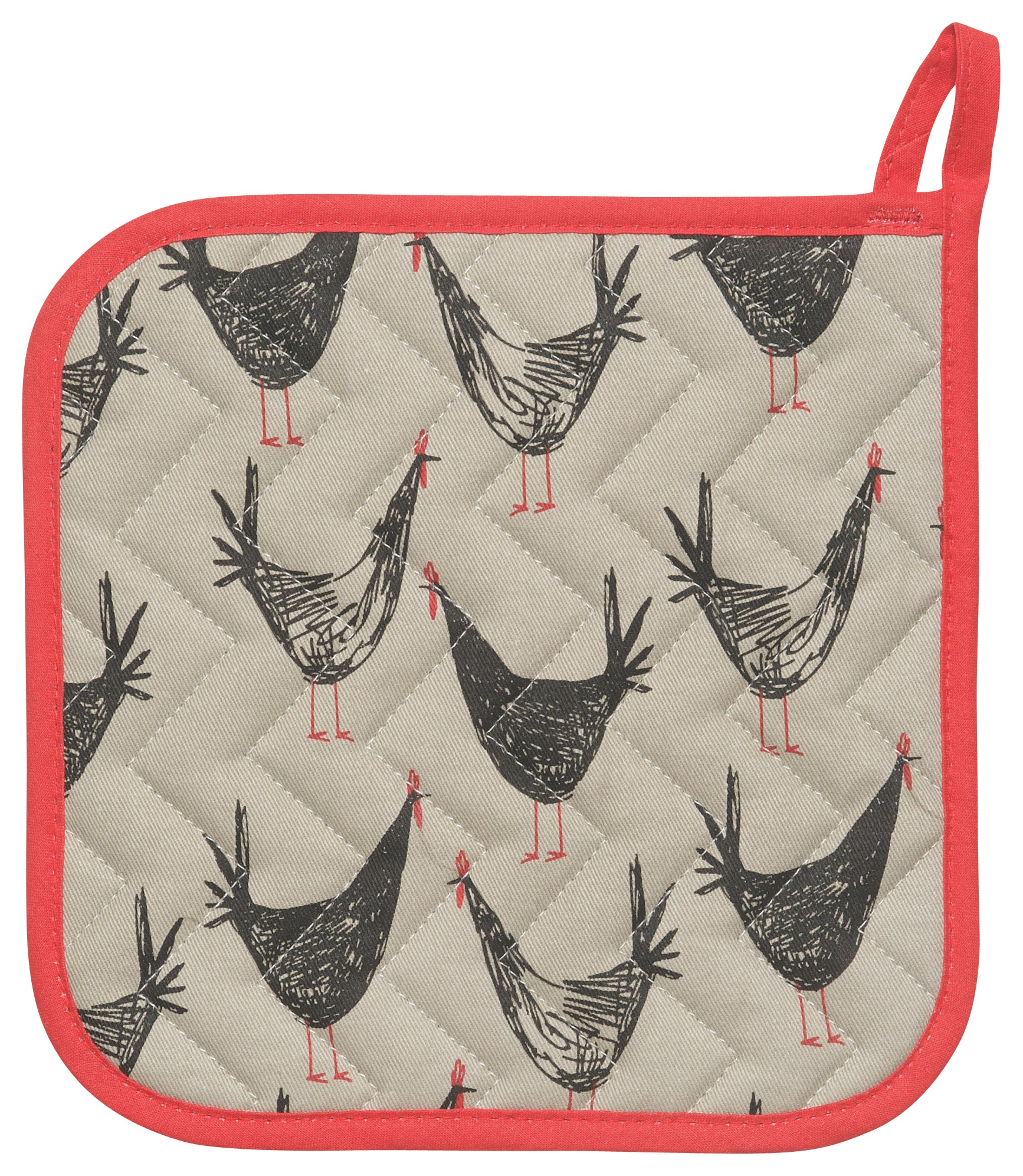 Quilted Potholder | Chicken Scratch Danica - Oscar & Libby's