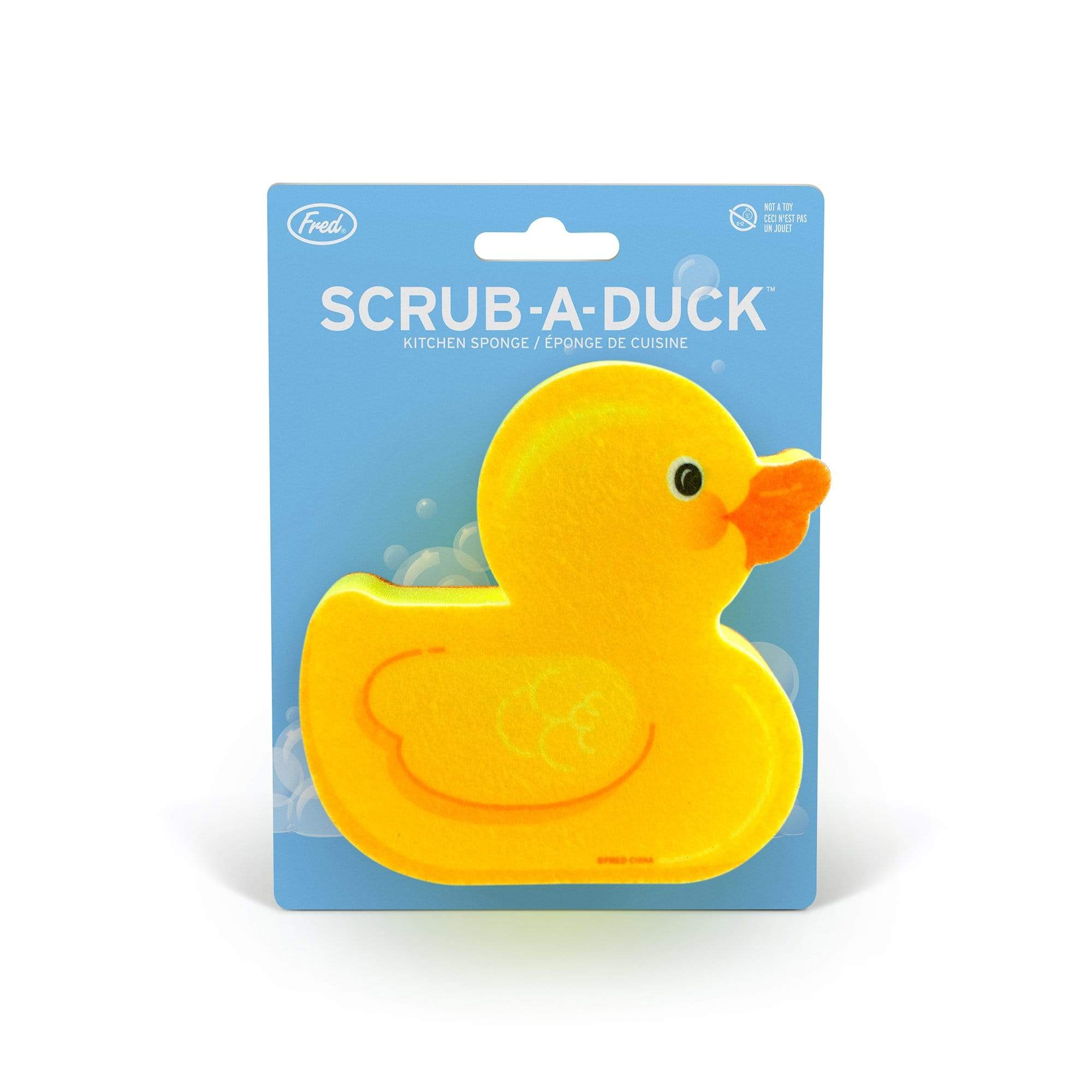 Scrub A Duck Sponge Fred - Oscar & Libby's