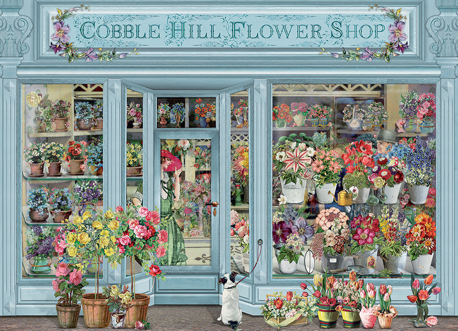 Cobble Hill | Parisian Flowers 1000 piece puzzle Cobble Hill - Oscar & Libby's