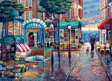 Cobble Hill | Rainy Day Stroll 1000 piece puzzle Cobble Hill - Oscar & Libby's