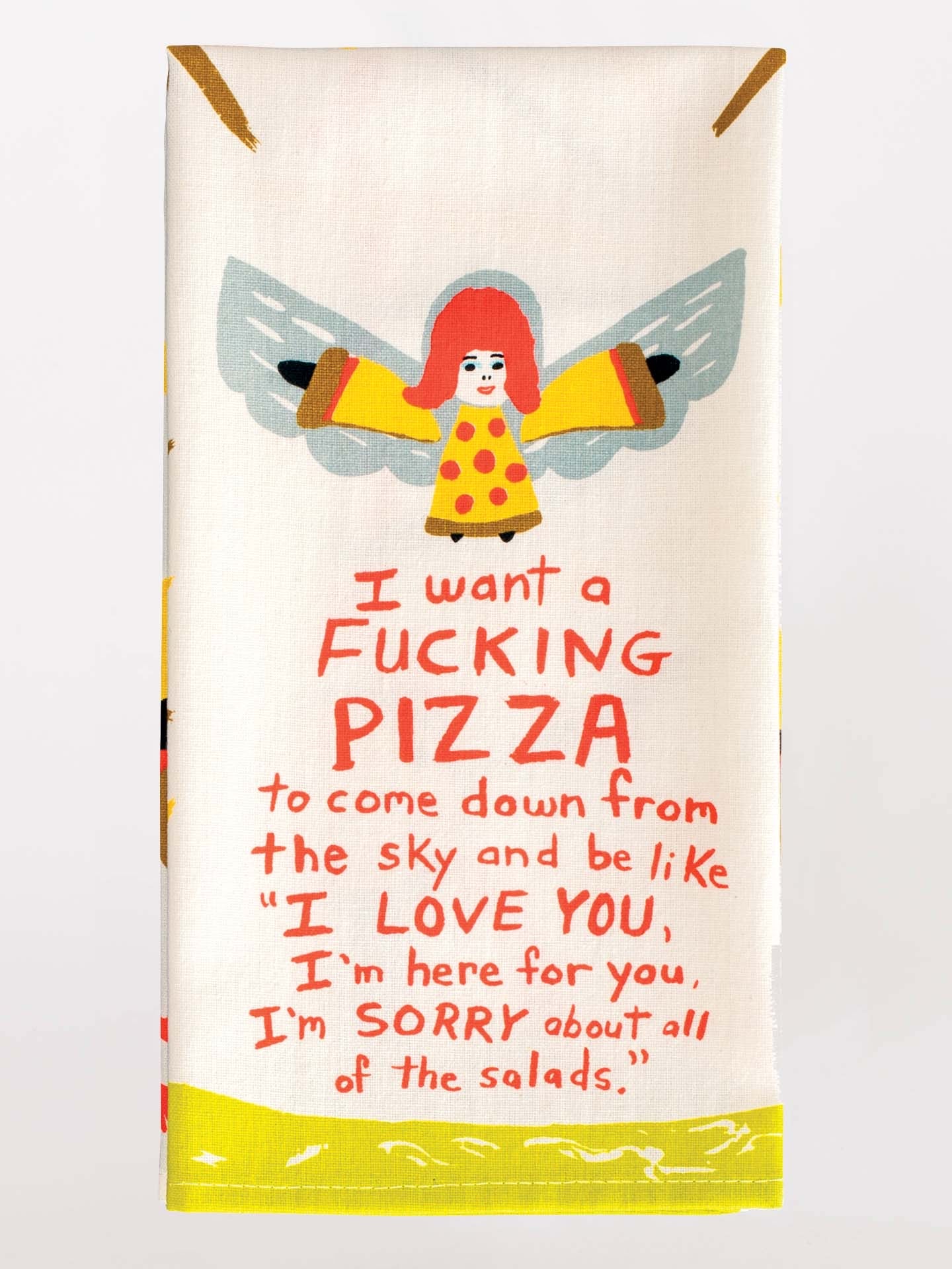 Fucking Pizza Dish Towel | Blue Q Blue Q - Oscar & Libby's