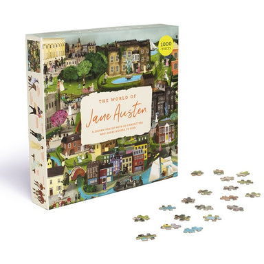 Laurence King | The World of Jane Austen 1000 piece Puzzle Raincoast - Oscar & Libby's