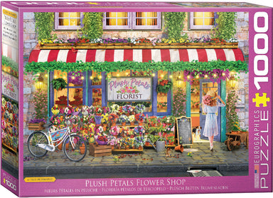 Eurographics | Plush Petals Flower Shop 1000 piece puzzle Eurographics - Oscar & Libby's