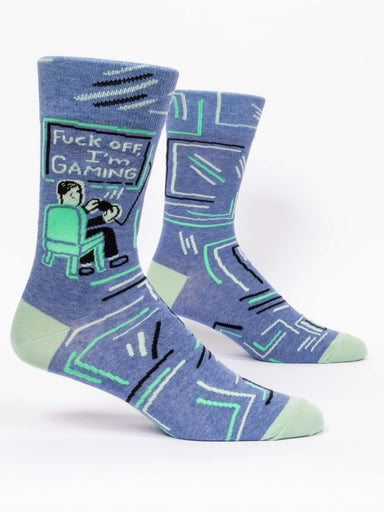 Busy Making a Fucking Difference, Cool Blue Q Socks
