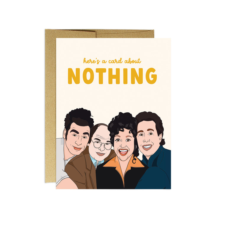 Card About Nothing | Party Mountain Party Mountain - Oscar & Libby's
