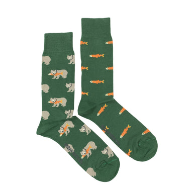 Friday Sock Co. |  Men's Socks | Bear & Salmon Friday Sock Co. - Oscar & Libby's