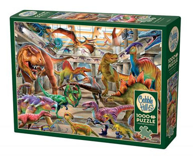 Cobble Hill | Dino Museum 1000 piece puzzle - Oscar & Libby's