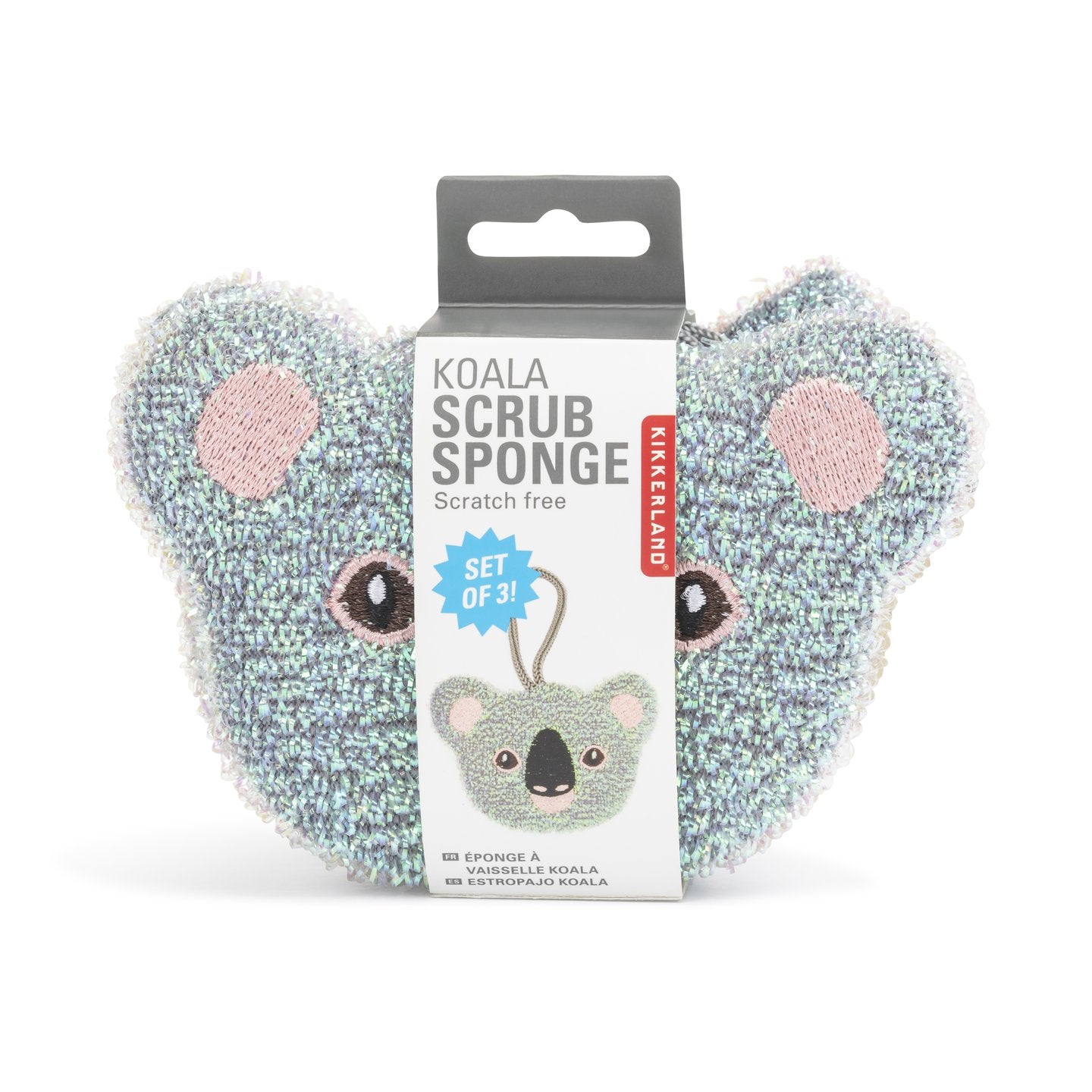 Scrub Sponge : Koala set of 3 Kikkerland - Oscar & Libby's