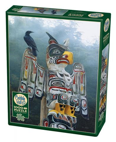 Cobble Hill | Totem in the Mist 1000 piece puzzle Cobble Hill - Oscar & Libby's