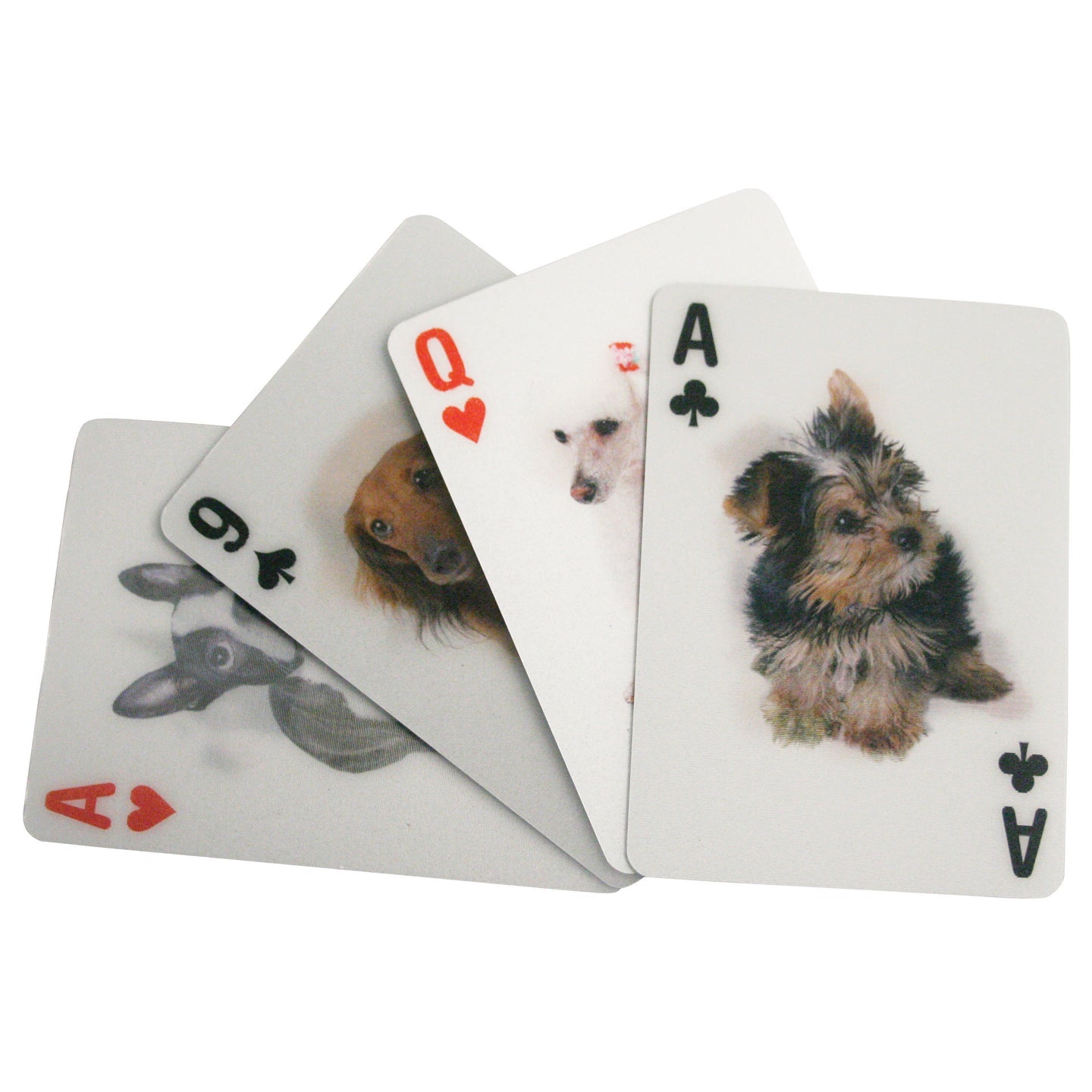 3-D Dog Playing Cards NMR - Oscar & Libby's