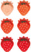 Berry Sweet Pinch Bowls - Set of Six - Oscar & Libby's