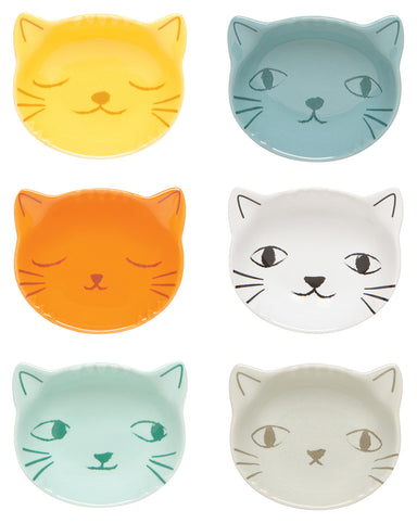 Cat Pinch Bowls - Set of Six Danica - Oscar & Libby's