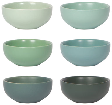 Leaf Pinch Bowls - Set of Six Danica - Oscar & Libby's