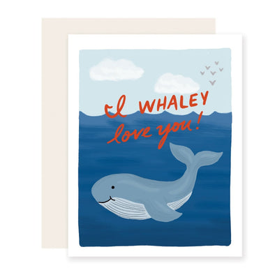 I Whaley Love You | Slightly Stationery Paper E Clips - Oscar & Libby's