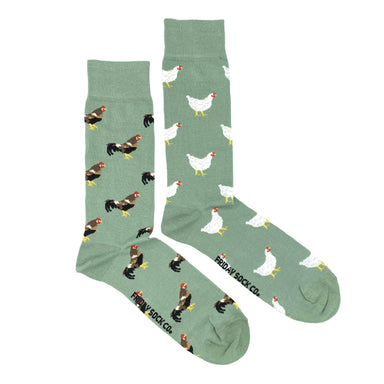 Friday Sock Co. |  Men's Socks | Chicken & Rooster Friday Sock Co. - Oscar & Libby's