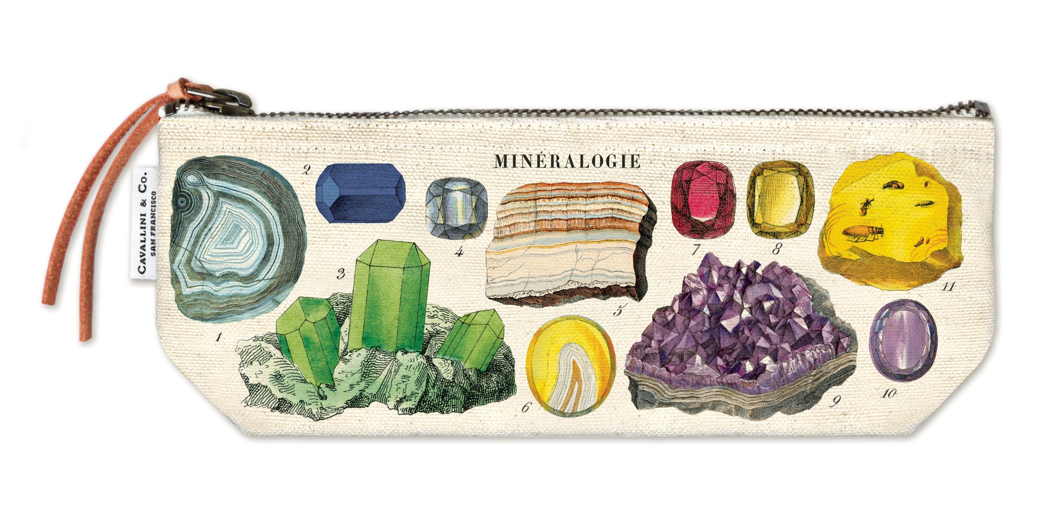 Mineralogie Cavallini Mini Pouch Cavallini & Co - Oscar & Libby's