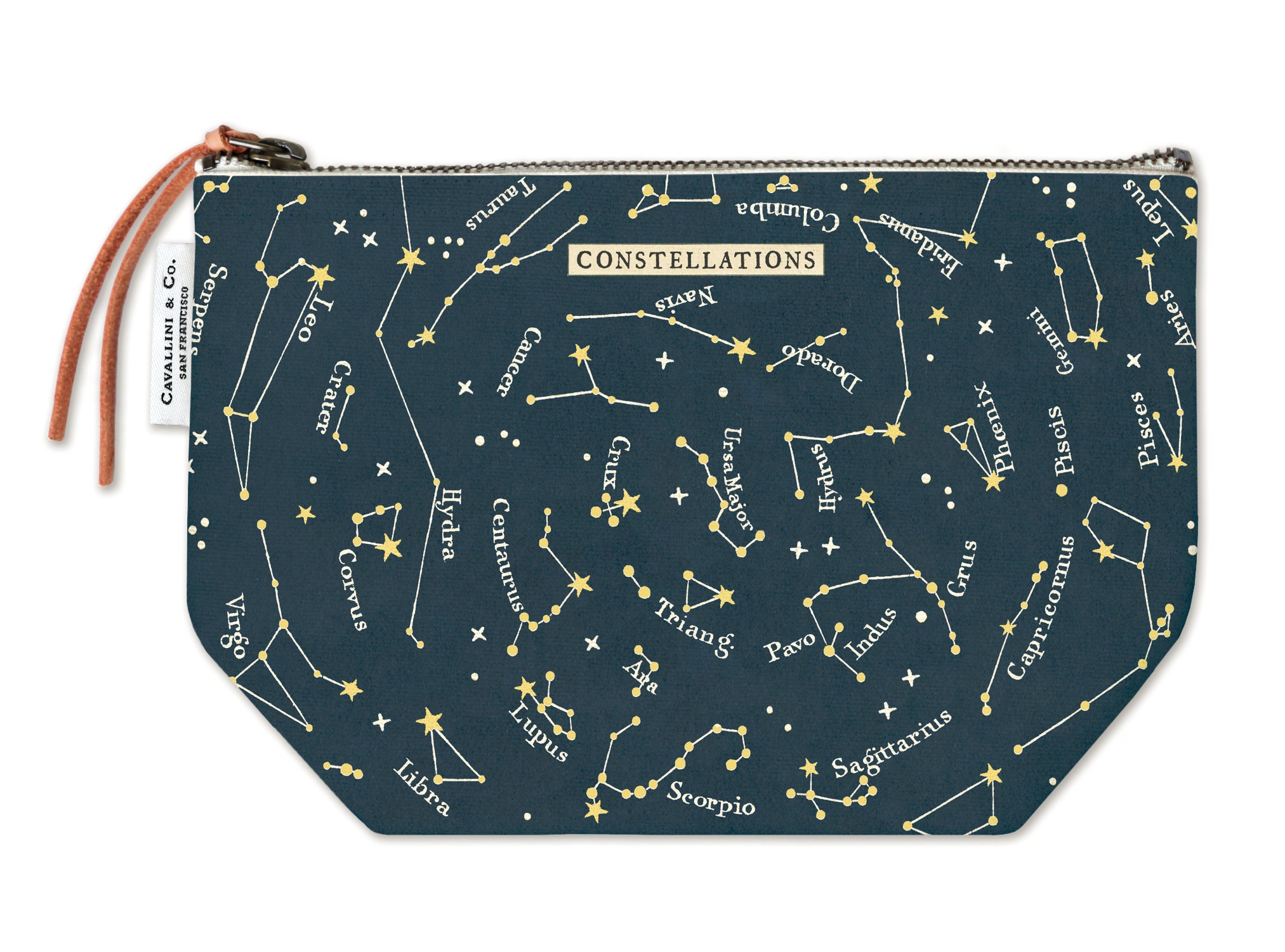 Celestial Cavallini Pouch Cavallini & Co - Oscar & Libby's