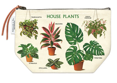 House Plants Cavallini Pouch - Oscar & Libby's