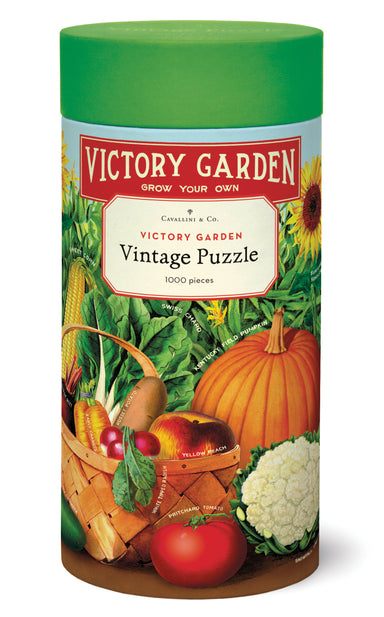 Cavallini & Co | Victory Garden 1000 piece puzzle Cavallini & Co - Oscar & Libby's