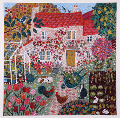 Eeboo | English Cottage 1000 piece puzzle Eeboo - Oscar & Libby's