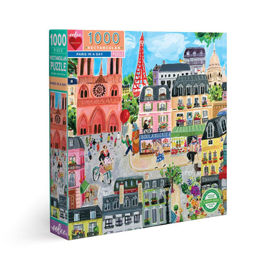 Eeboo | Paris in a Day 1000 piece puzzle Eeboo - Oscar & Libby's
