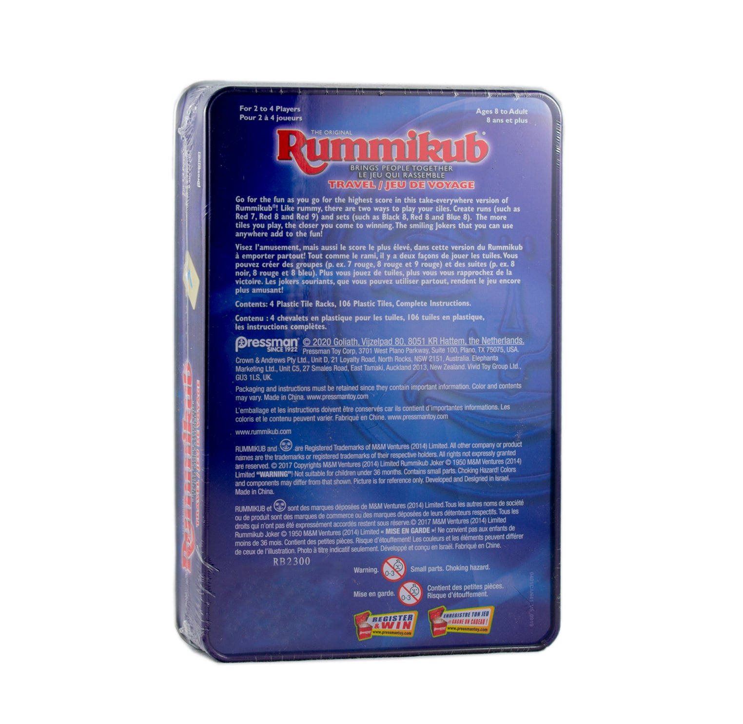 Rummikub Travel Edition Outset Media - Oscar & Libby's