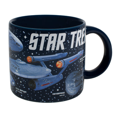 Starships of Star Trek Mug Philosophers Guild - Oscar & Libby's