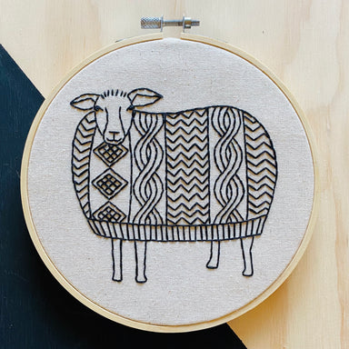 Embroidery Kit | Sweater Weather Hook, Line & Tinker - Oscar & Libby's