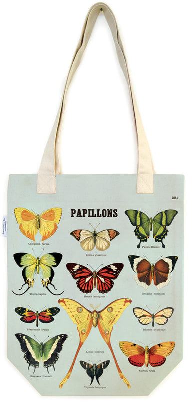 Butterflies Tote Bag | Cavallini Cavallini & Co - Oscar & Libby's
