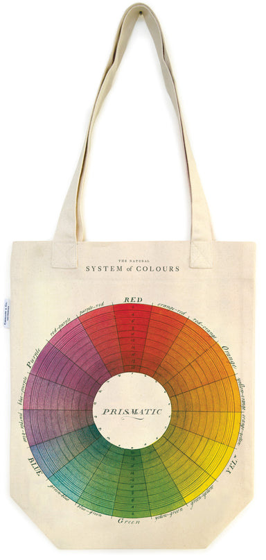 Colour Wheel Tote Bag | Cavallini Cavallini & Co - Oscar & Libby's