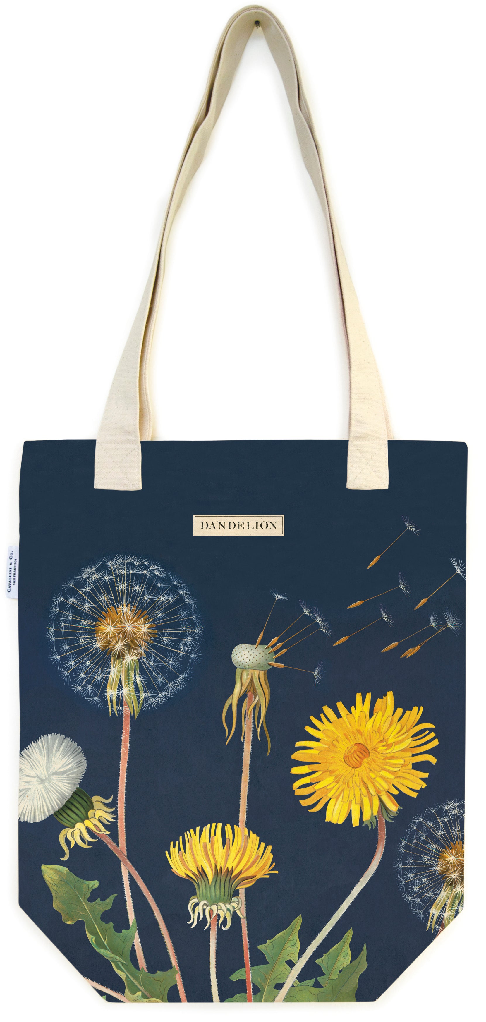Dandelion Tote Bag | Cavallini Cavallini & Co - Oscar & Libby's