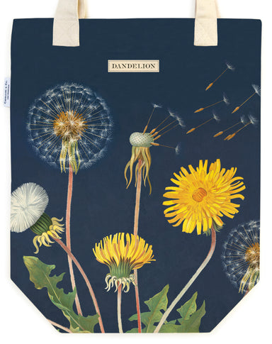 Dandelion Tote Bag | Cavallini Cavallini & Co - Oscar & Libby's