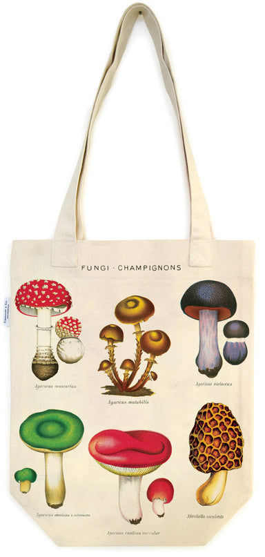 Mushroom Tote Bag | Cavallini Cavallini & Co - Oscar & Libby's