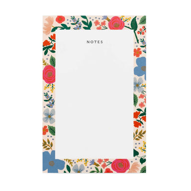 Wild Rose Blank Notepad | Rifle Paper Co. Rifle Paper Co - Oscar & Libby's