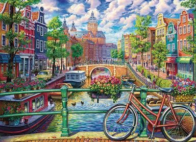 Cobble Hill | Amsterdam Canal 1000 piece puzzle Cobble Hill - Oscar & Libby's