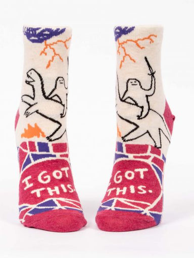Blue Q | Women's Ankle Socks | I Got This. Blue Q - Oscar & Libby's