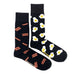 Friday Sock Co. |  Men's Socks | Black Bacon & Eggs Socks Friday Sock Co. - Oscar & Libby's