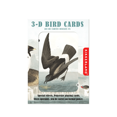 3-D Bird Playing Cards - Oscar & Libby's