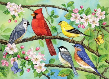 Cobble Hill | Bloomin' Birds 350 piece family puzzle Cobble Hill - Oscar & Libby's