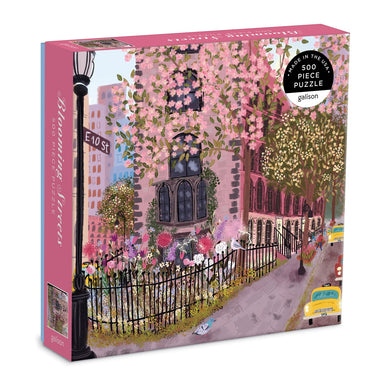 Galison | Blooming Streets 500 piece puzzle Gallison - Oscar & Libby's