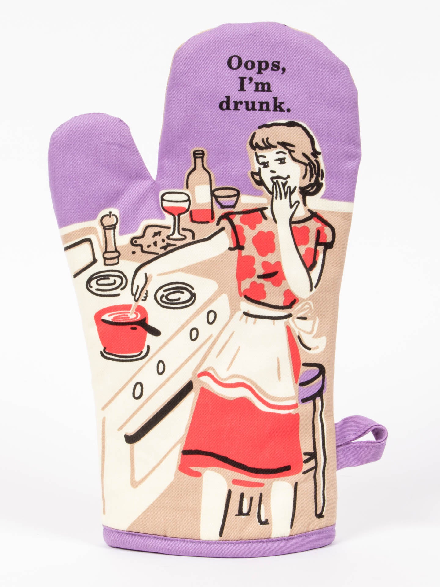 Blue Q Oven Mitt | Oops I’m Drunk Blue Q - Oscar & Libby's