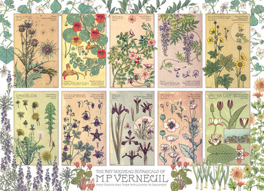 Cobble Hill | Botanicals by Verneuil 1000 piece puzzle Cobble Hill - Oscar & Libby's