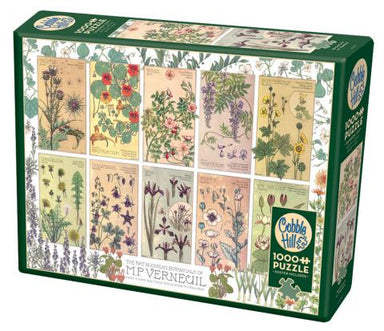 Cobble Hill | Botanicals by Verneuil 1000 piece puzzle Cobble Hill - Oscar & Libby's