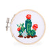 Mini Cross Stitch Embroidery Kit - Cactus - Oscar & Libby's