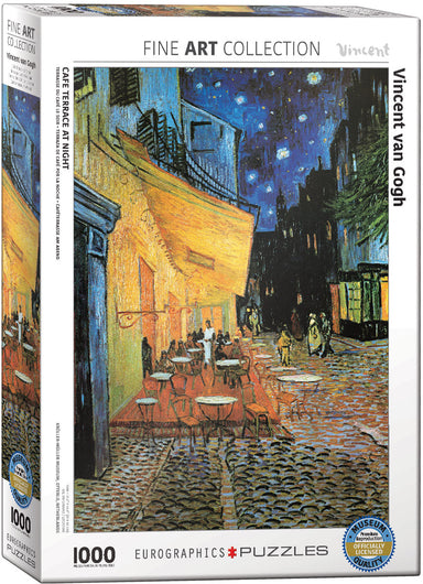 Eurographics | Cafe Terrace at Night 1000 piece puzzle Eurographics - Oscar & Libby's