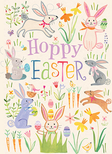 Hoppy Easter Card | Calypso - Oscar & Libby's