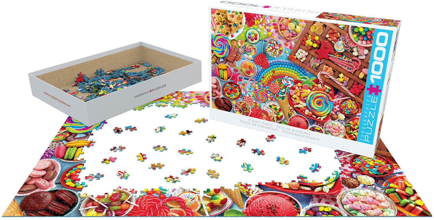 Eurographics | Candy Party 1000 piece puzzle - Oscar & Libby's