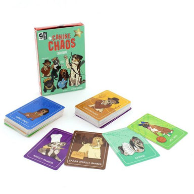 Canine Chaos Card Game Ginger Fox - Oscar & Libby's